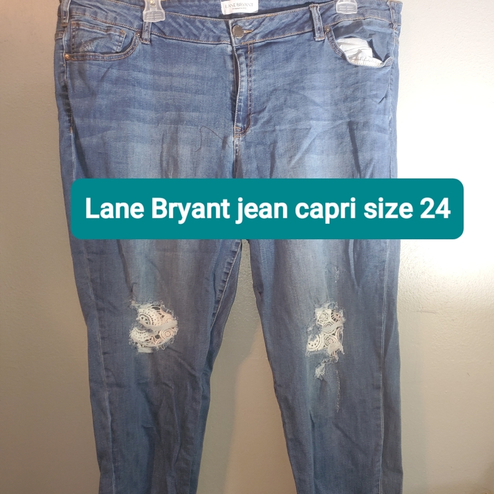 Plus size capri